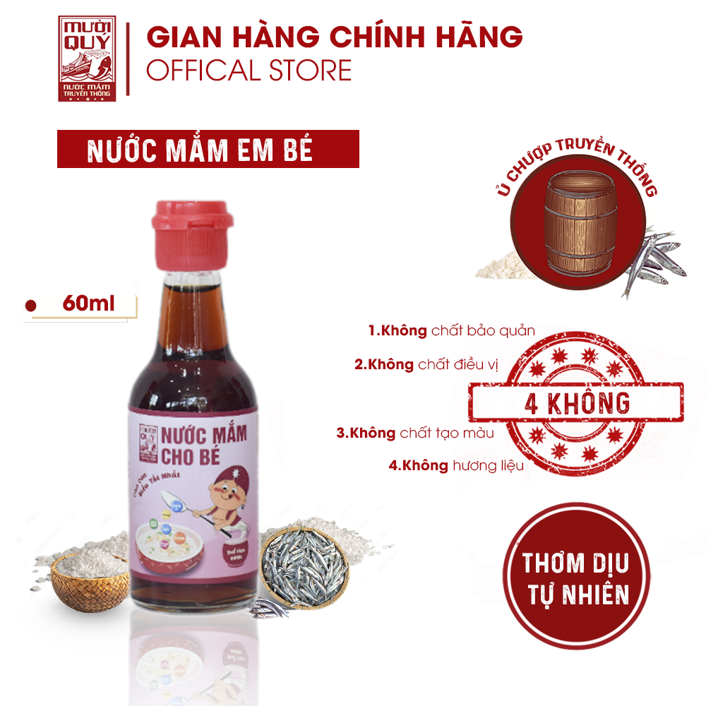 nước mắm cho bé