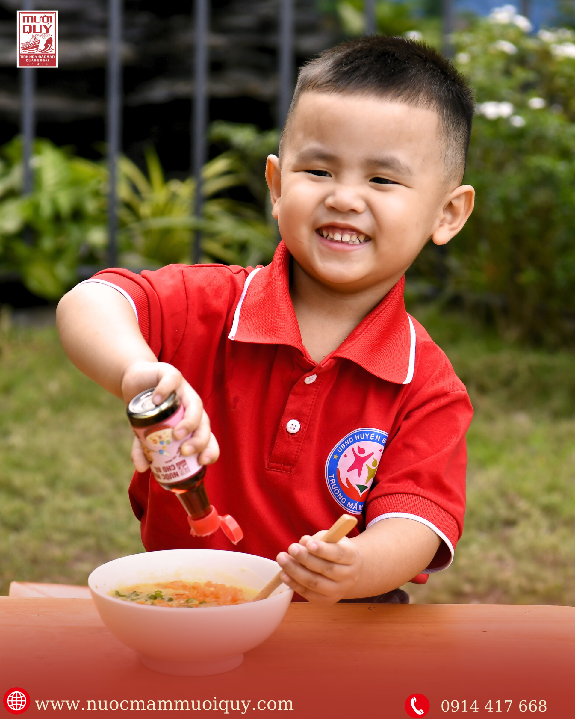 nước mắm cho bé