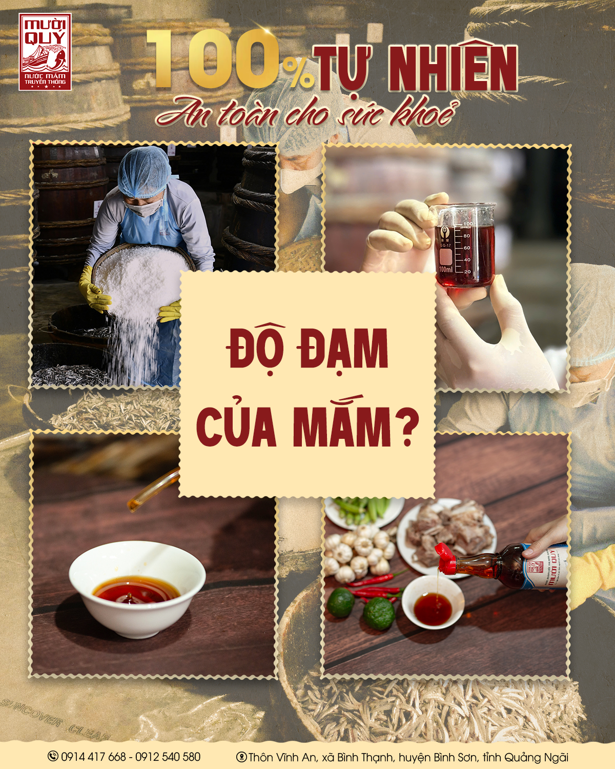 độ đạm của nước mắm Độ đạm của nước mắm