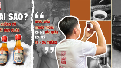 nước mắm truyền thống để được bao lâu