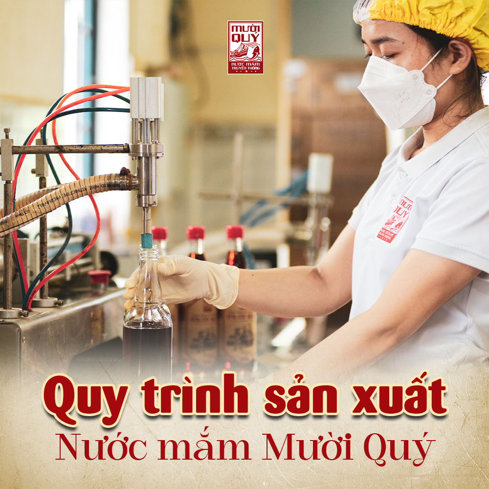 quy trình sản xuất nước mắm truyền thống 