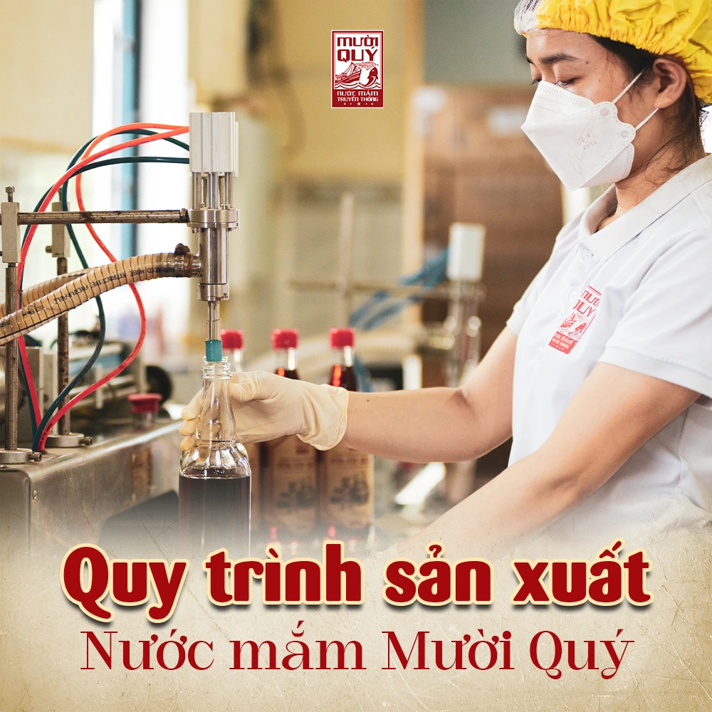 quy trình sản xuất nước mắm truyền thống
